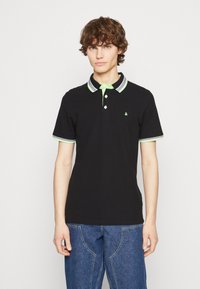 Jack & Jones JJEPAULOS 2 PACK - Polokošeľa - black neon/navy neon