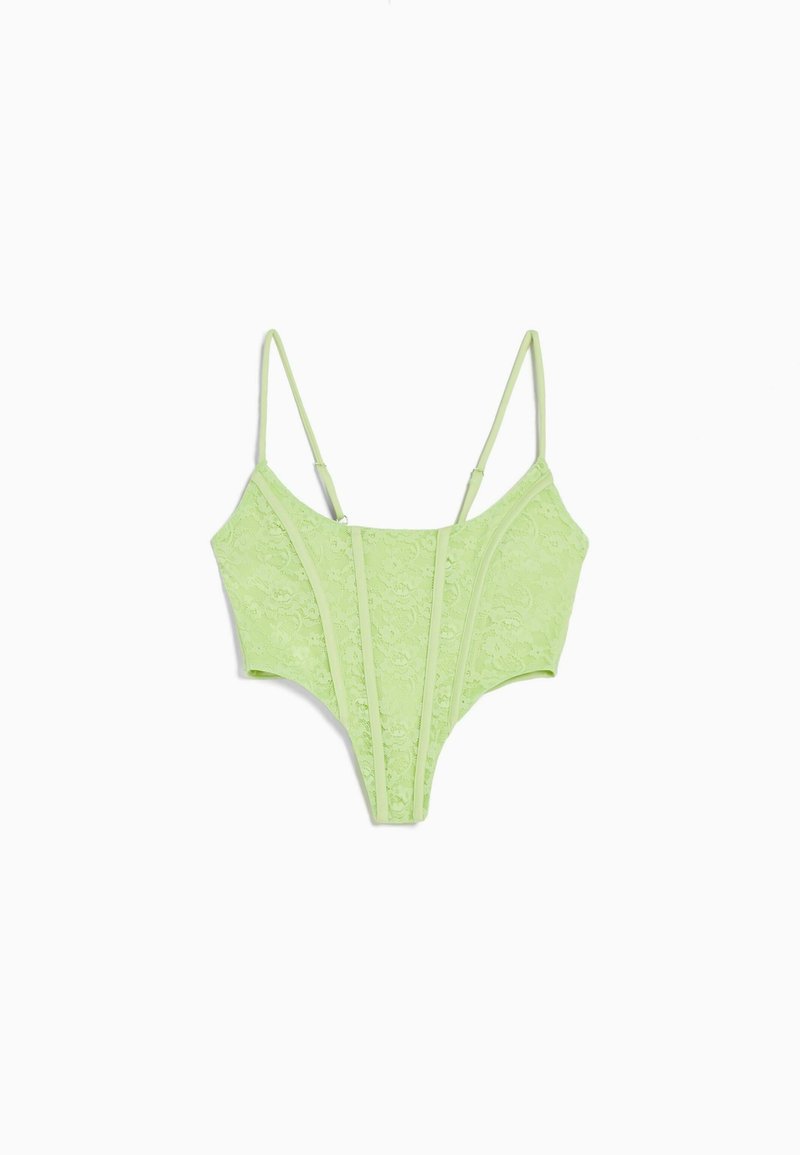 Bershka Top groen Bershka Top groen