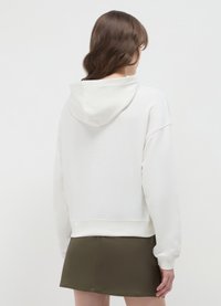 Calliope SCRITTA - Felpa con cappuccio - bianco lana