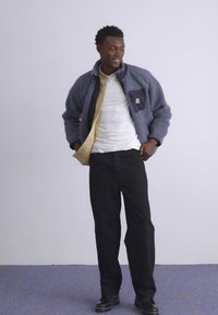 Carhartt WIP PRENTIS LINER - Polárdzseki - dove grey/black