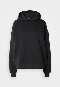OVERSIZED PRINT HOODIE - Kapucnis pulóver - offblack