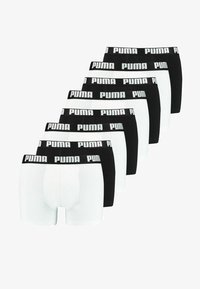 Unselected, white/black