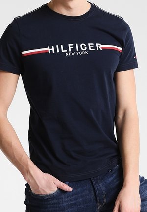 T-Shirt print - dark blue