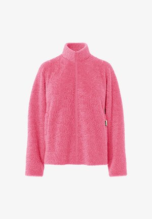 Pieces, JACKET PCKATTY TEDDY HIGH-NECK - Veste polaire - shocking pink