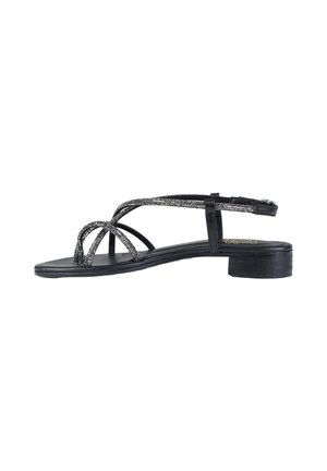 Siano Via Roma, NIEDRIGE SANDALEN - Infradito - black