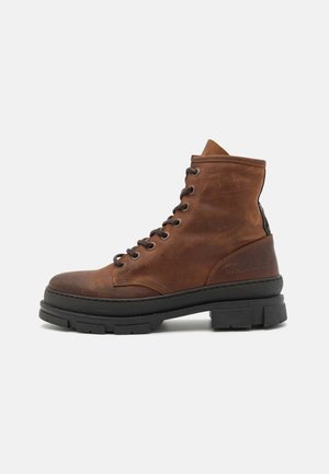 VEGA LACE UP - Bottines à lacets - tan