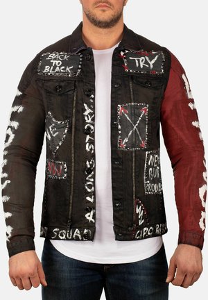 Jeansjacke - noir