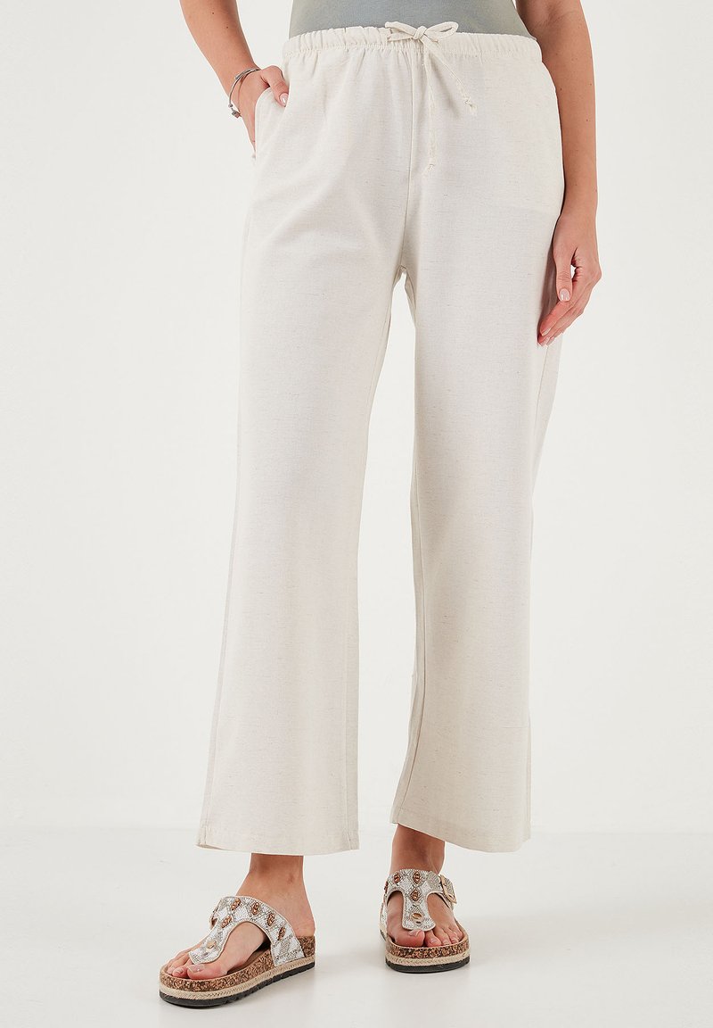 LELA REGULAR FIT - Broek - beige