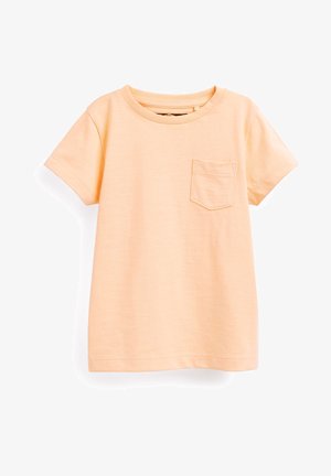 SHORT SLEEVE PLAIN - Basic T-shirt - mustard yellow