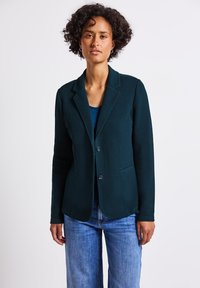 Street One BASIC MIT STRUKTUR - Cardigan - türkis