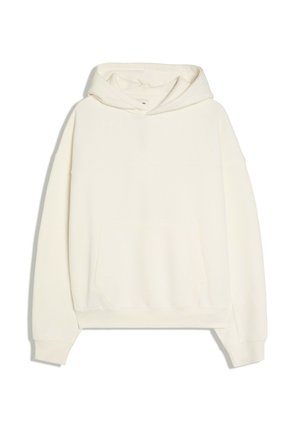 Bershka, BOXY FIT - HOODIE - Hoodie - white