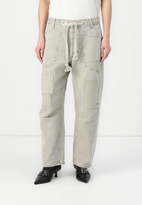 MOXIE LOW SLUNG PULL ON - Relaxed fit jeans - jetty