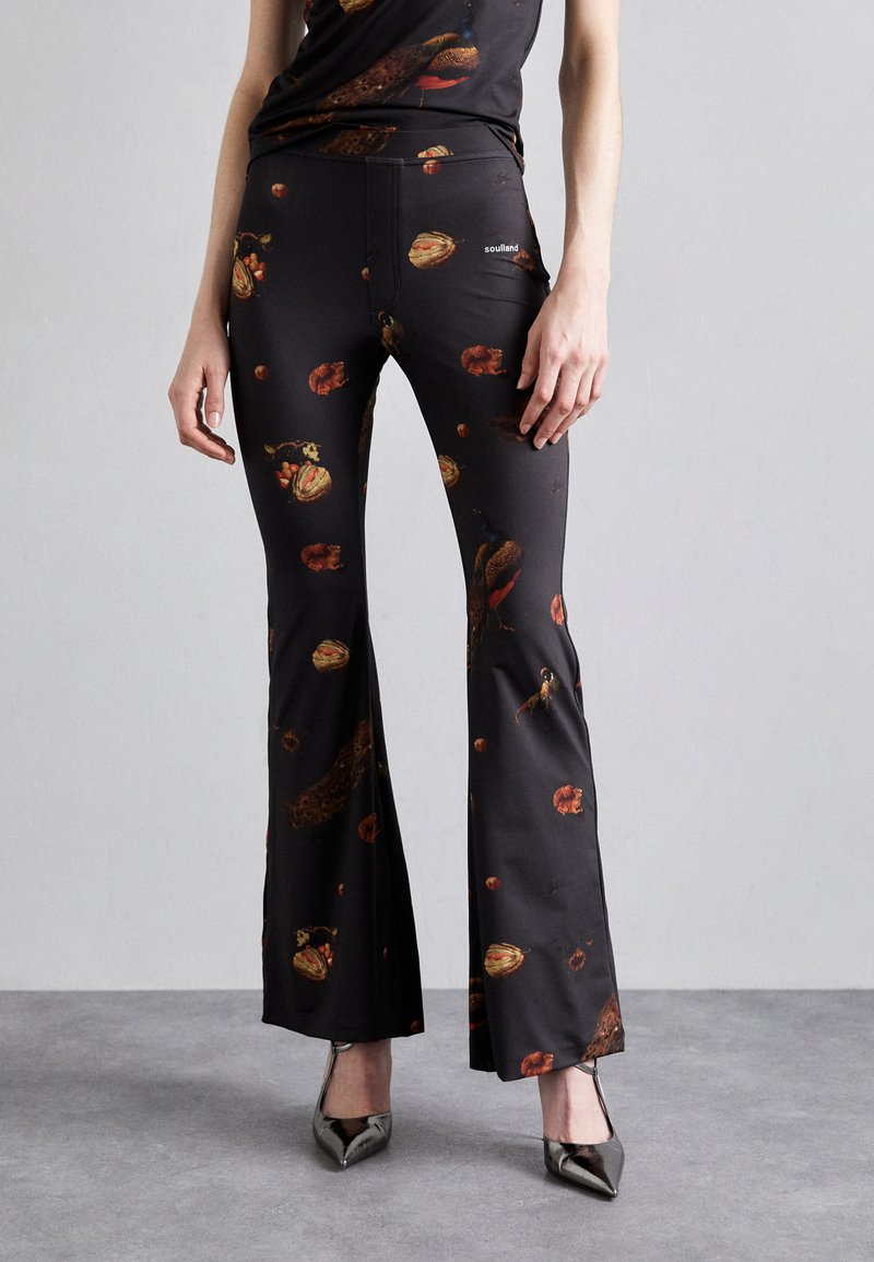 Soulland - HAVEN PANTS - Stoffhose - black, Vergrößern