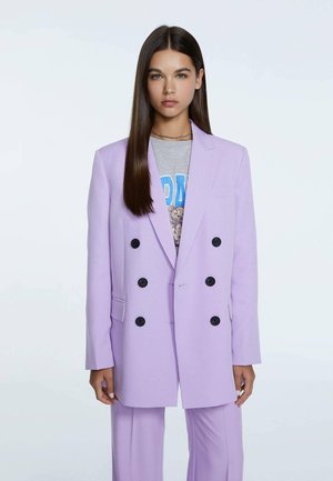 Blazer - mottled purple