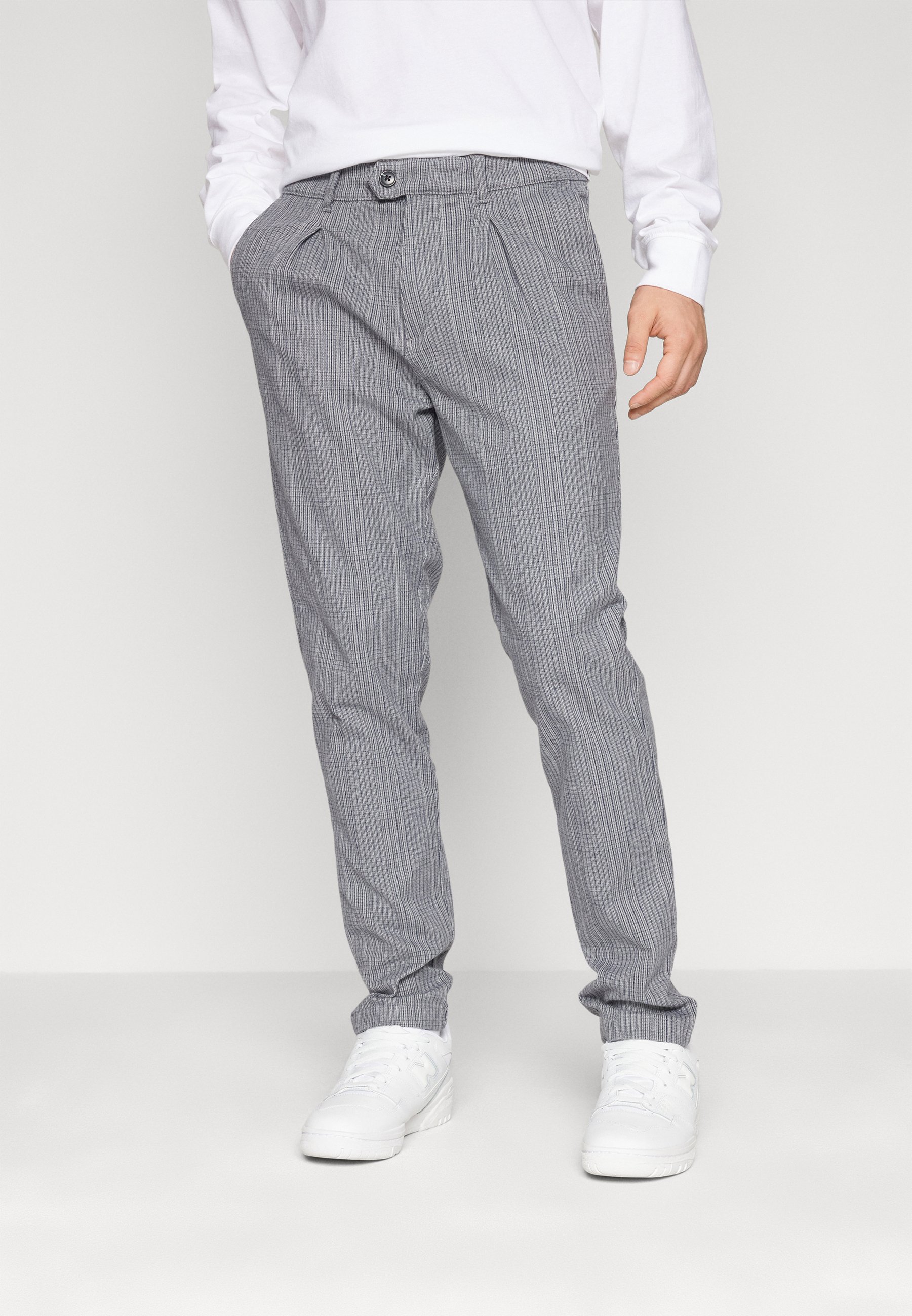 Jack & Jones JPSTACE JJHARVEY - Stoffhose - light grey melange  
