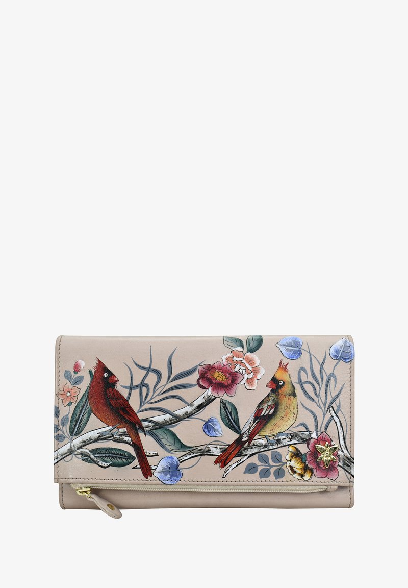 ANUSCHKA HANDPAINTED - Portemonnee - cardinal family
