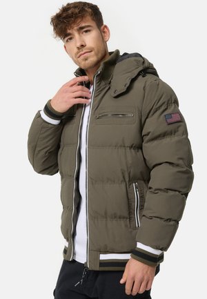 INDICODE JEANS MARLON - Chaqueta de invierno - army