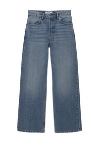 PULL&BEAR Vaqueros a campana - blue