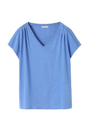 TATUUM, ARTICLE TAG: BLOUSES/SHIRTS | ARTICLE NAME: SALMAZI - T-shirt basique - blue