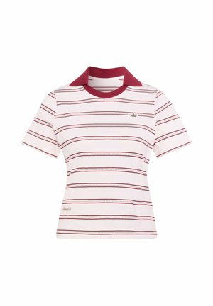 adidas Originals, ADIDAS ORIGINALS RESORT S POLO W2 - Poloshirts - distilled pink/collegiate burgundy/khaki six