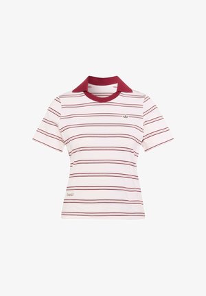 adidas Originals, ADIDAS ORIGINALS RESORT S POLO W2 - Poloshirts - distilled pink/collegiate burgundy/khaki six