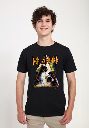 Henry Tiger, DEF LEPPARD - HYSTERIA - T-shirt imprimé - black