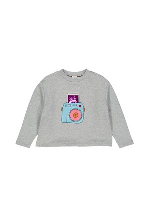 Collegepaita - pale greymarl