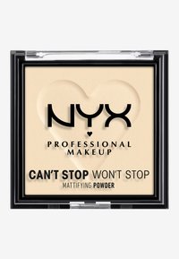NYX Professional Makeup CAN’T STOP WON’T STOP MATTIFYING POWDER - Puder - 01 fair