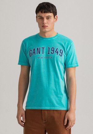 T-shirt imprimé - aqua green