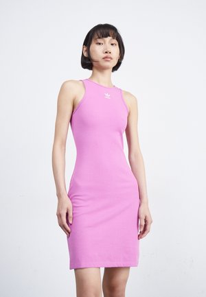 adidas Originals ESSENTIALS TANK DRESS - Žerzejové šaty - semi pulse lilac