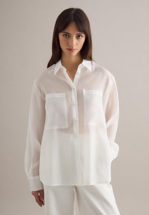 LONG SLEEVE REGULAR FIT WITH CLASSIC COLLAR - Hemdbluse - optical white