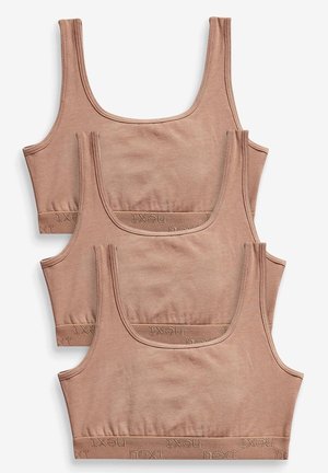 3 PACK  - Bustier - brown