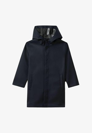 Reiss REISS EERO WATER REPELLENT HOODED COAT - Vodotesná bunda - navy