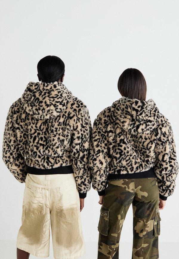 LEOPARD HOODED JACKET UNISEX - Winter jacket4