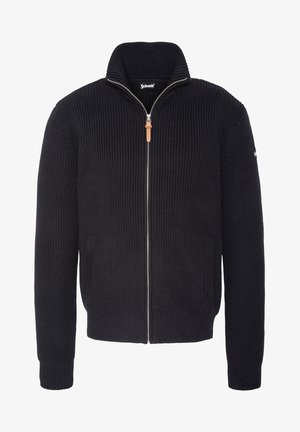 Schott ZIPPED - Chaqueta de punto - noir