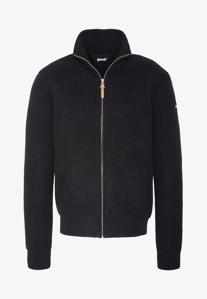 Schott ZIPPED - Gilet - noir