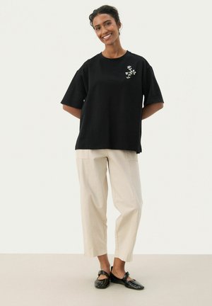 TILDAPW - Nyomott mintás póló - black embellishment