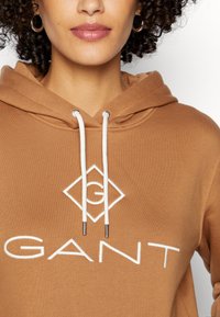 GANT LOCK UP HOODIE - Sweatshirt com capuz - braun