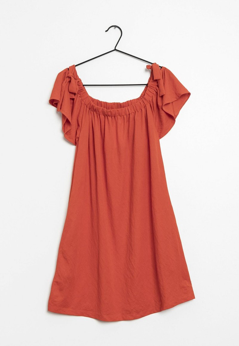 Mango Robe en jersey - red