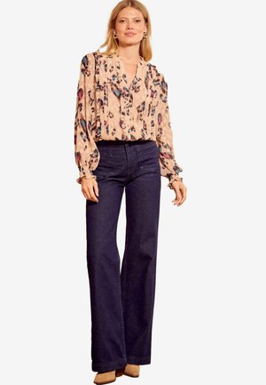 REGULAR FIT - LONG SLEEVE  - Blouse - beige animal
