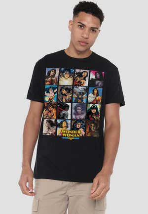 Cotton Soul, Print T-shirt - black