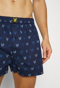 Lyle & Scott DARWIN 3 PACK - Cuecas boxer - chambray blue/vallarta blue