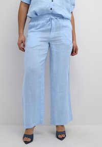 Cream - BELLIS - Trousers - placid blue melange Thumbnail Image 1