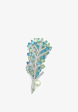 HEBE JEWELS, OCEAN FEATHER - Brosche - silver-coloured