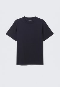 BOXY HEAVYWEIGHT  - T-shirts basic - dark navy