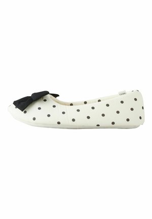 REGULAR FIT - POLKA DOT  - Ballet pumps - black white