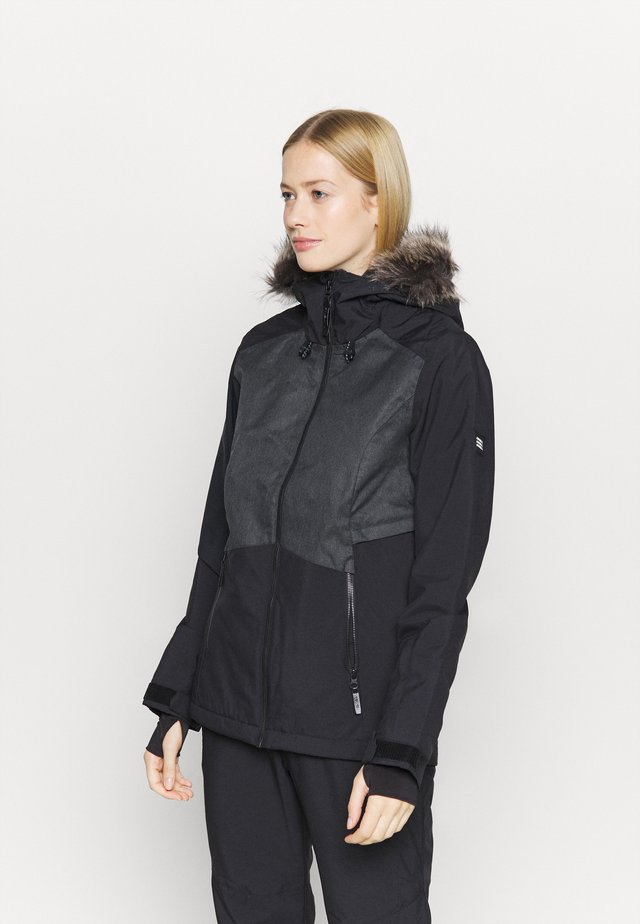 HALITE JACKET - Snowboardjacke - black out