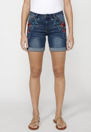 Denimshorts - azul osc   dark blue