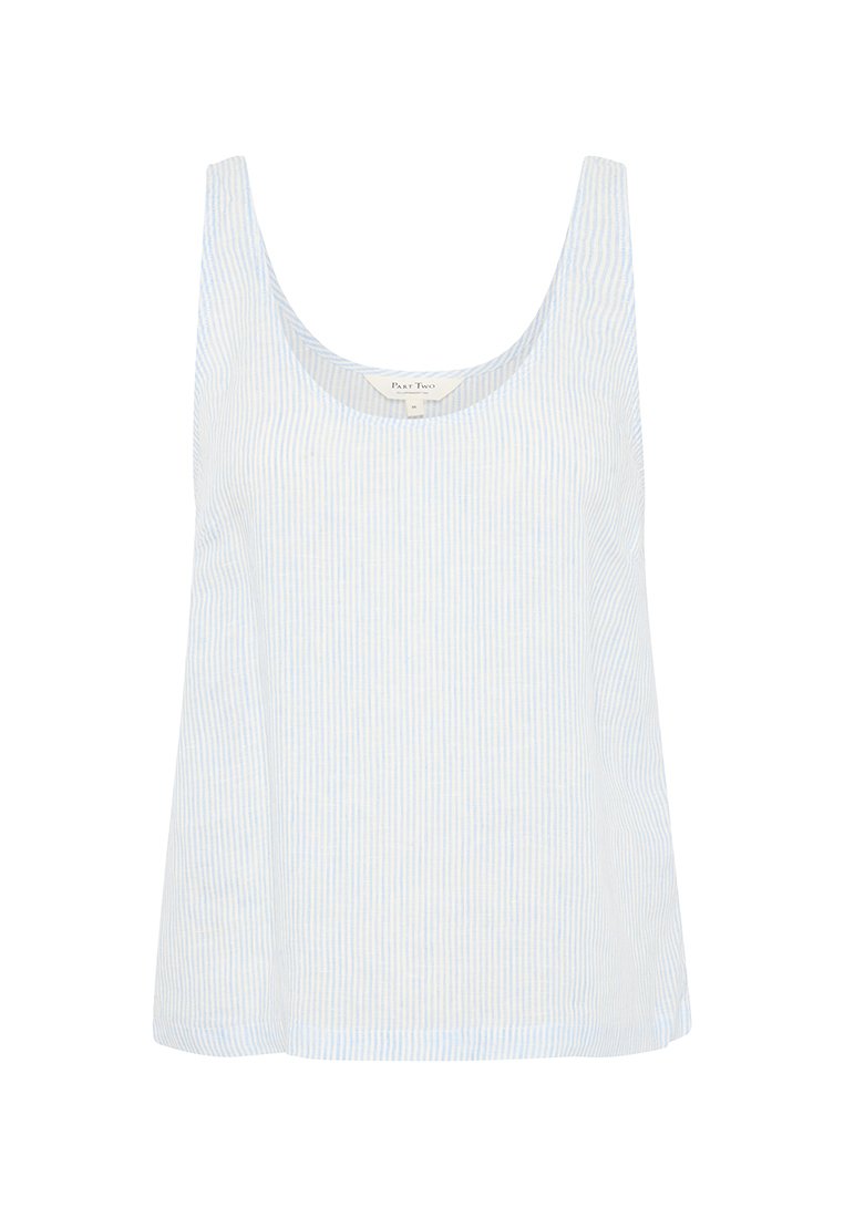 Part Two Top lichtblauw