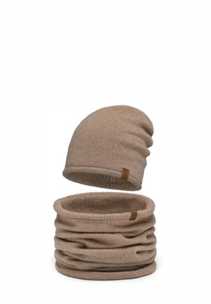 SET - Nyakmelegítő arcmaszk - beige